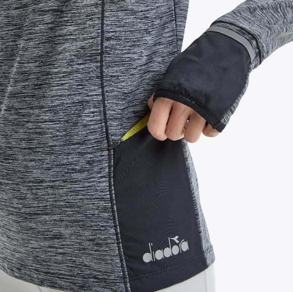 Diadora WARM UP WINTER SWEAT BE ONE Women's Running Pull Over Size XS - Picture 3 of 15